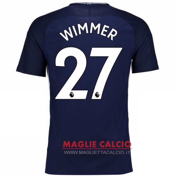 nuova maglietta tottenham hotspur 2017-2018 wimmer 27 seconda